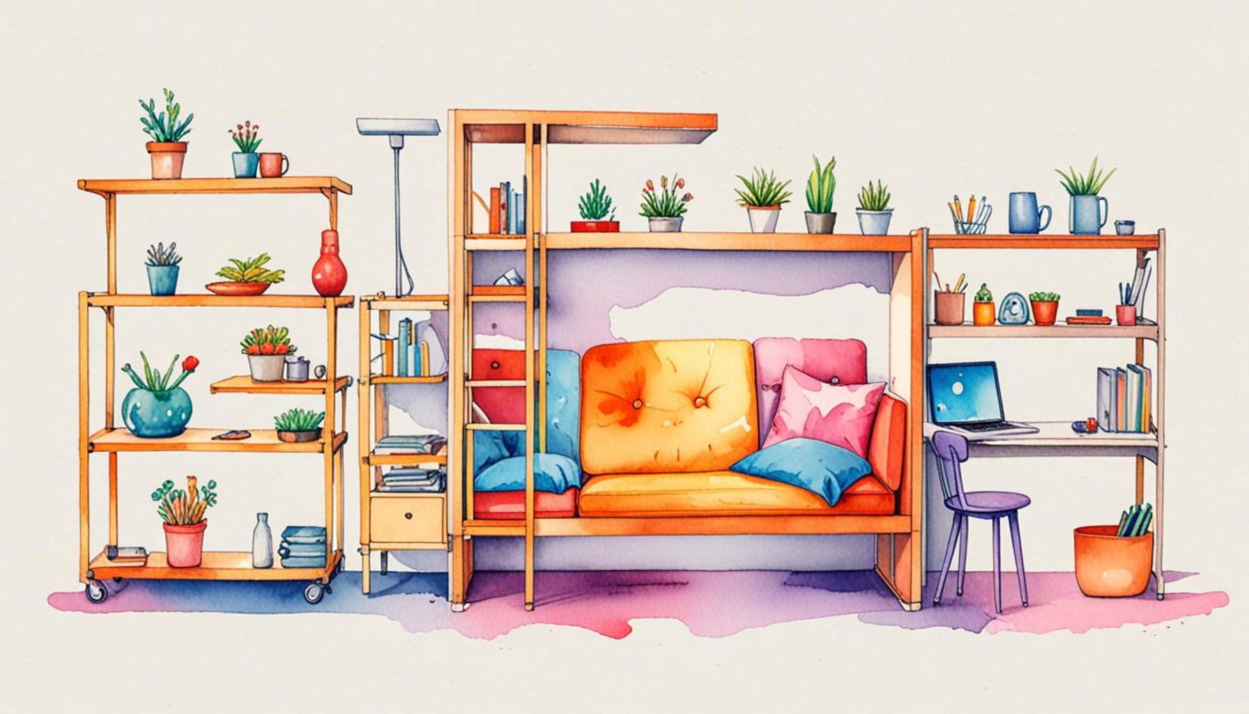 Multifunctional Furniture Solutions to Maximize Efficiency in Small Spaces