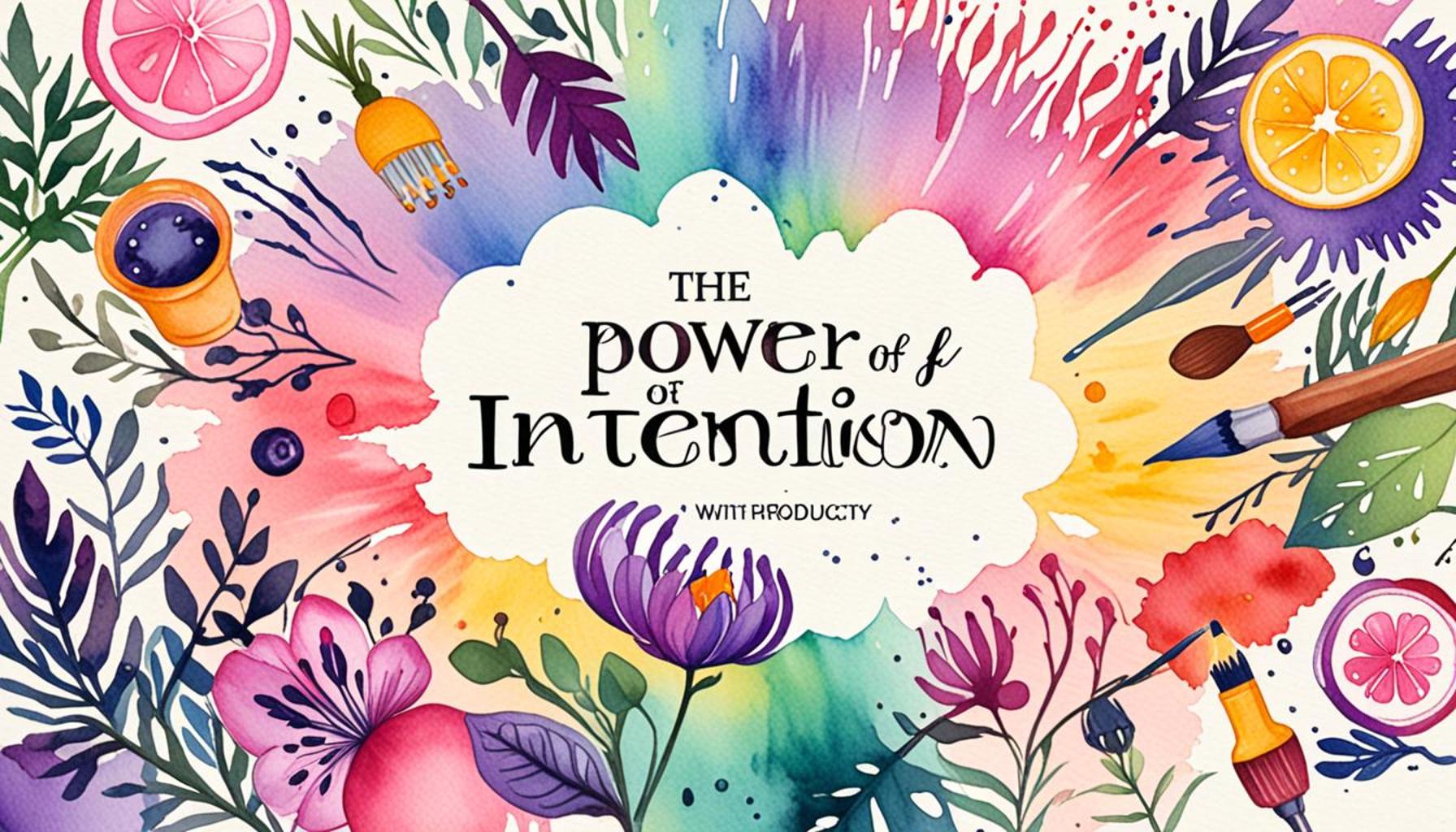 The Power of Intention: How Intentional Living Can Increase Your Productivity