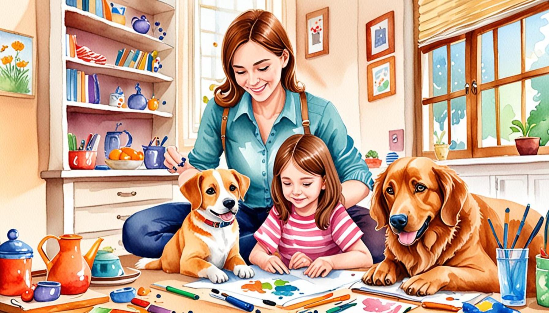 Family Pet Training: Involving Children in the Teaching Process